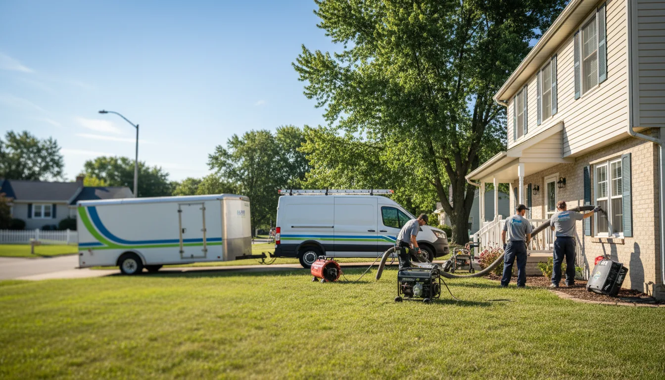 Flooded Basement Restoration And Cleanup With Repair in Dwale, KY near me